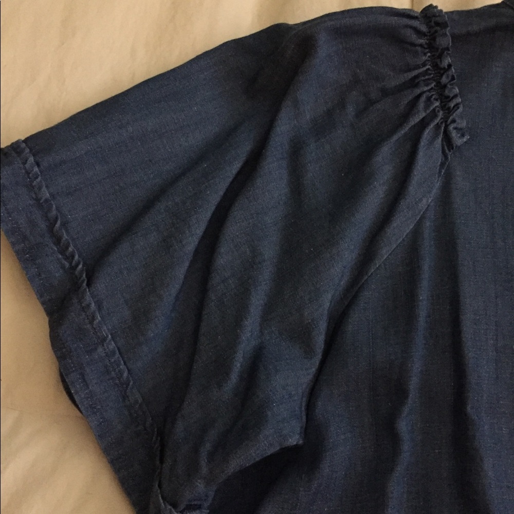 Loft chambray top